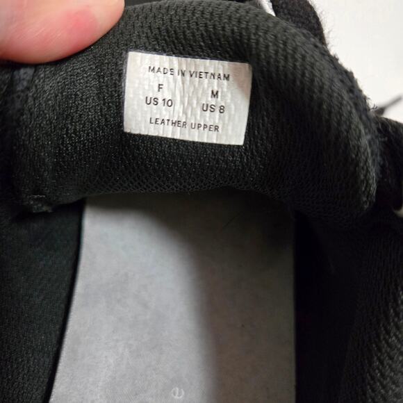 O By Everlane The Trainer Black Leather Suede Sneaker F10/M8 Unisex Athleisure - Picture 9 of 9